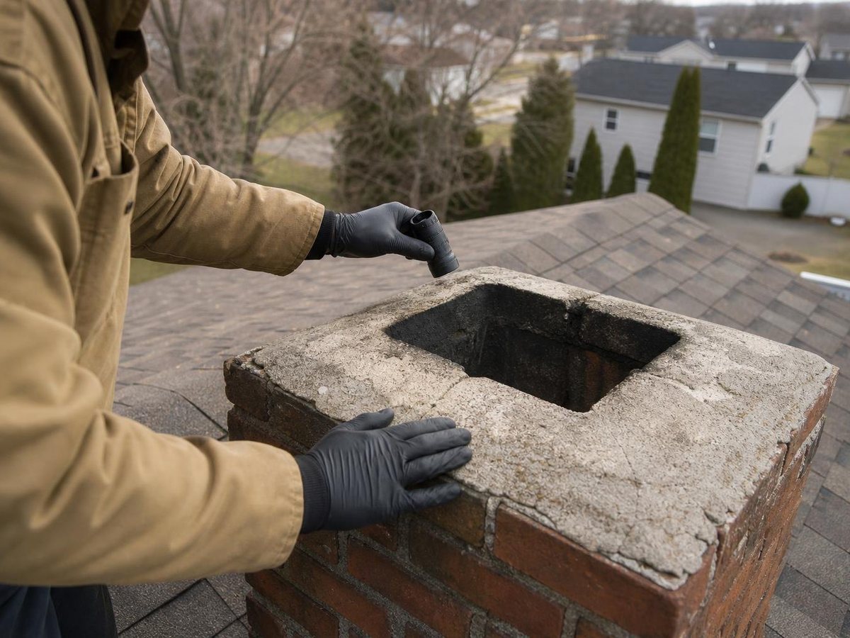 Perry Chimney Services work in San Antonio